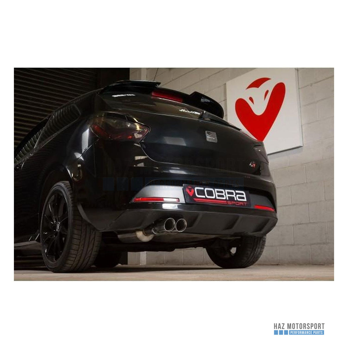 Cobra Sport Cat Back Exhaust – Seat Ibiza FR 1.2 TSI (2010–2015)