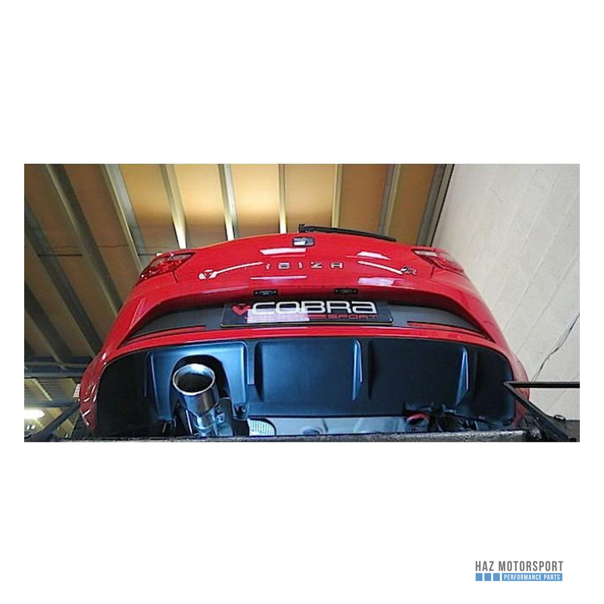 Cobra Sport Cat Back Exhaust – Seat Ibiza FR 1.4 TSI (2010–2014)