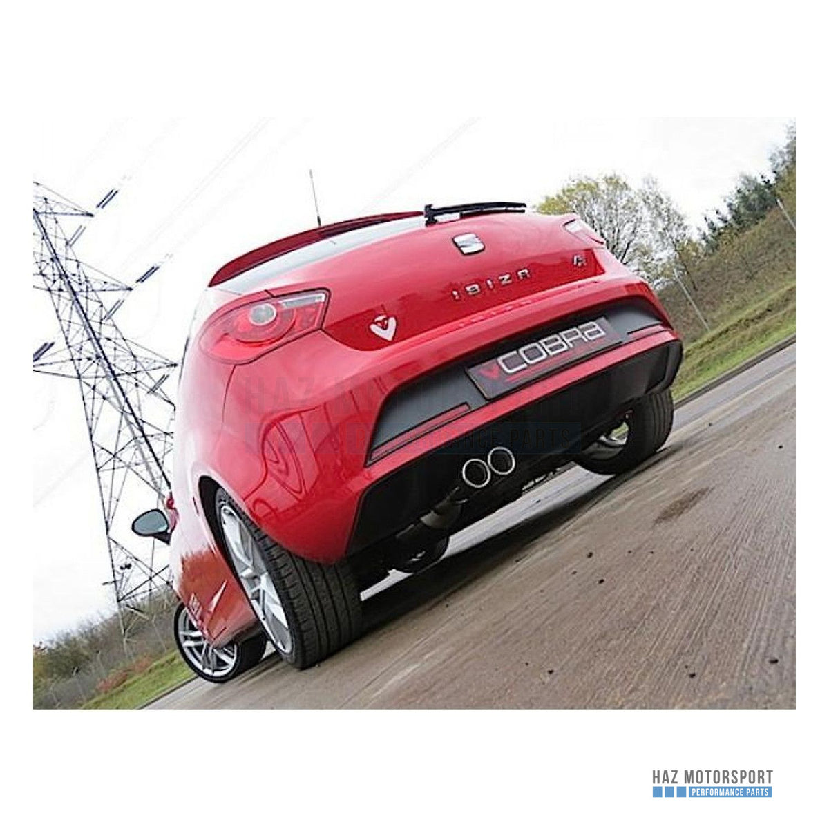Cobra Sport Cat Back Exhaust – Seat Ibiza FR 1.4 TSI (2010–2014)