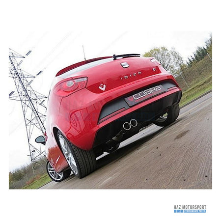 Cobra Sport Cat Back Exhaust – Seat Ibiza FR 1.4 TSI (2010–2014)
