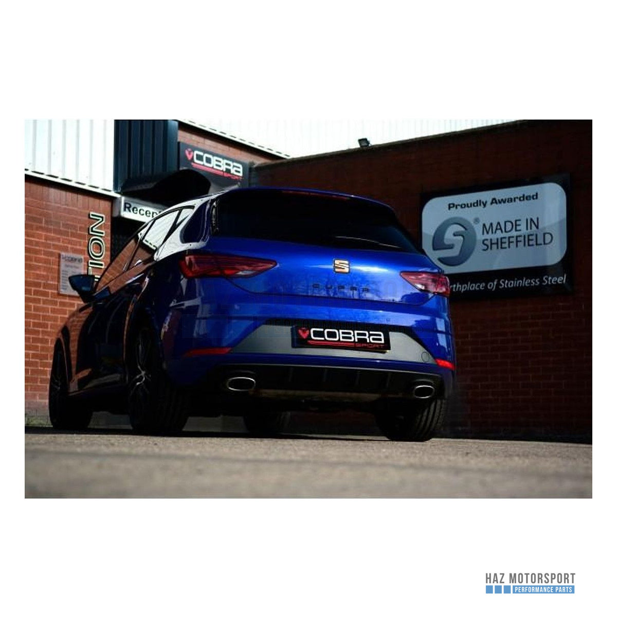 Cobra Sport Resonator Delete – Seat Leon Cupra 290/300 (2018–2020)