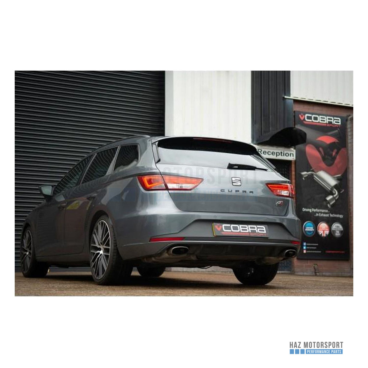 Cobra Sport Resonator Delete – Seat Leon Cupra ST 280/290 Estate (2014–2018)