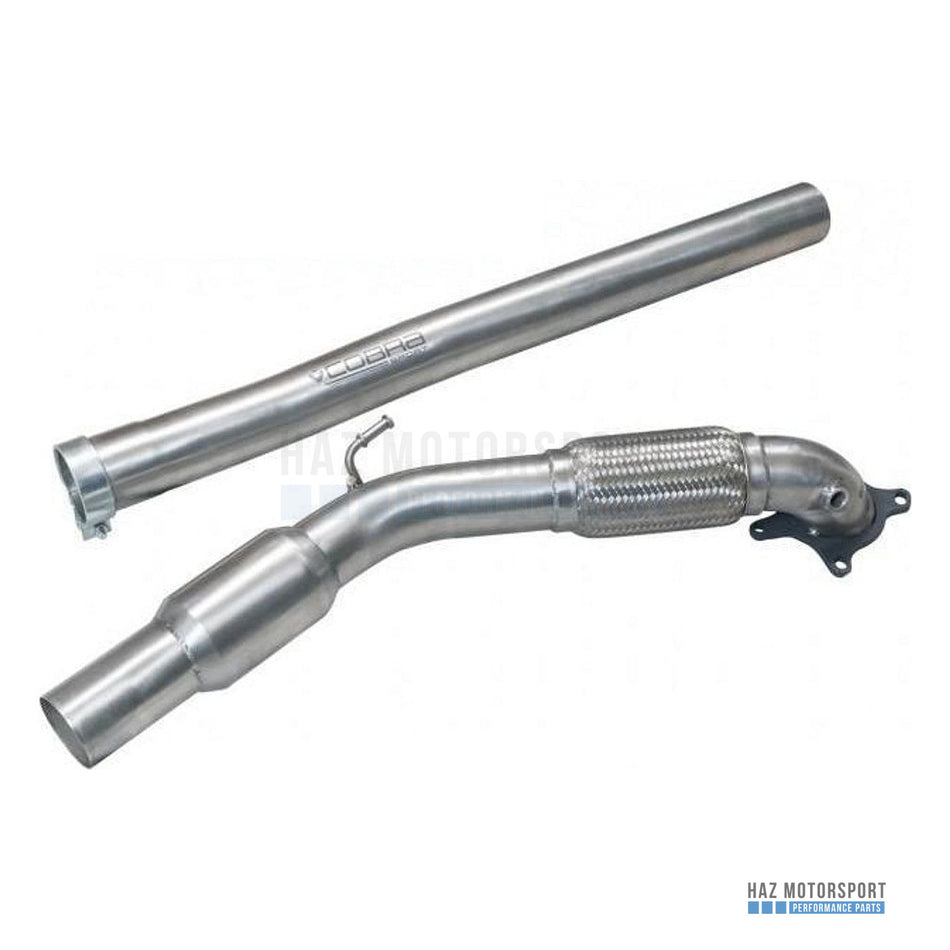 Cobra Sport Sports Cat / De-Cat Downpipe – Seat Leon FR Mk2 1P 2.0 TFSI (2006–2013) - Cobra Sport