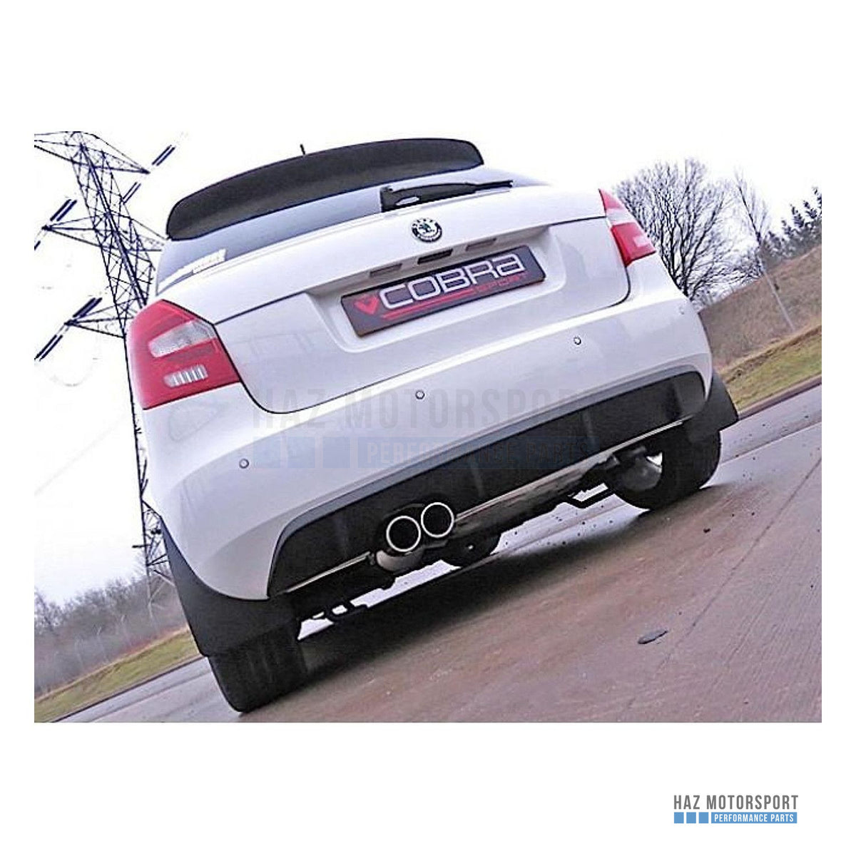 Cobra Sport Cat Back Exhaust – Skoda Fabia VRS 1.4 TSI (2010–2014)