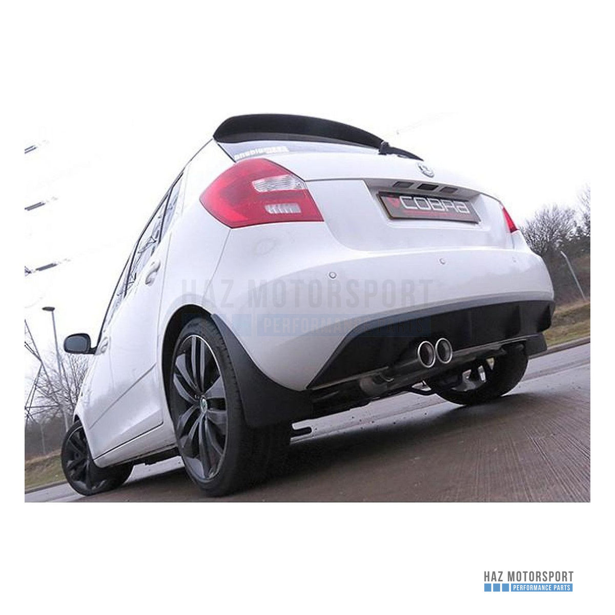 Cobra Sport Cat Back Exhaust – Skoda Fabia VRS 1.4 TSI (2010–2014)