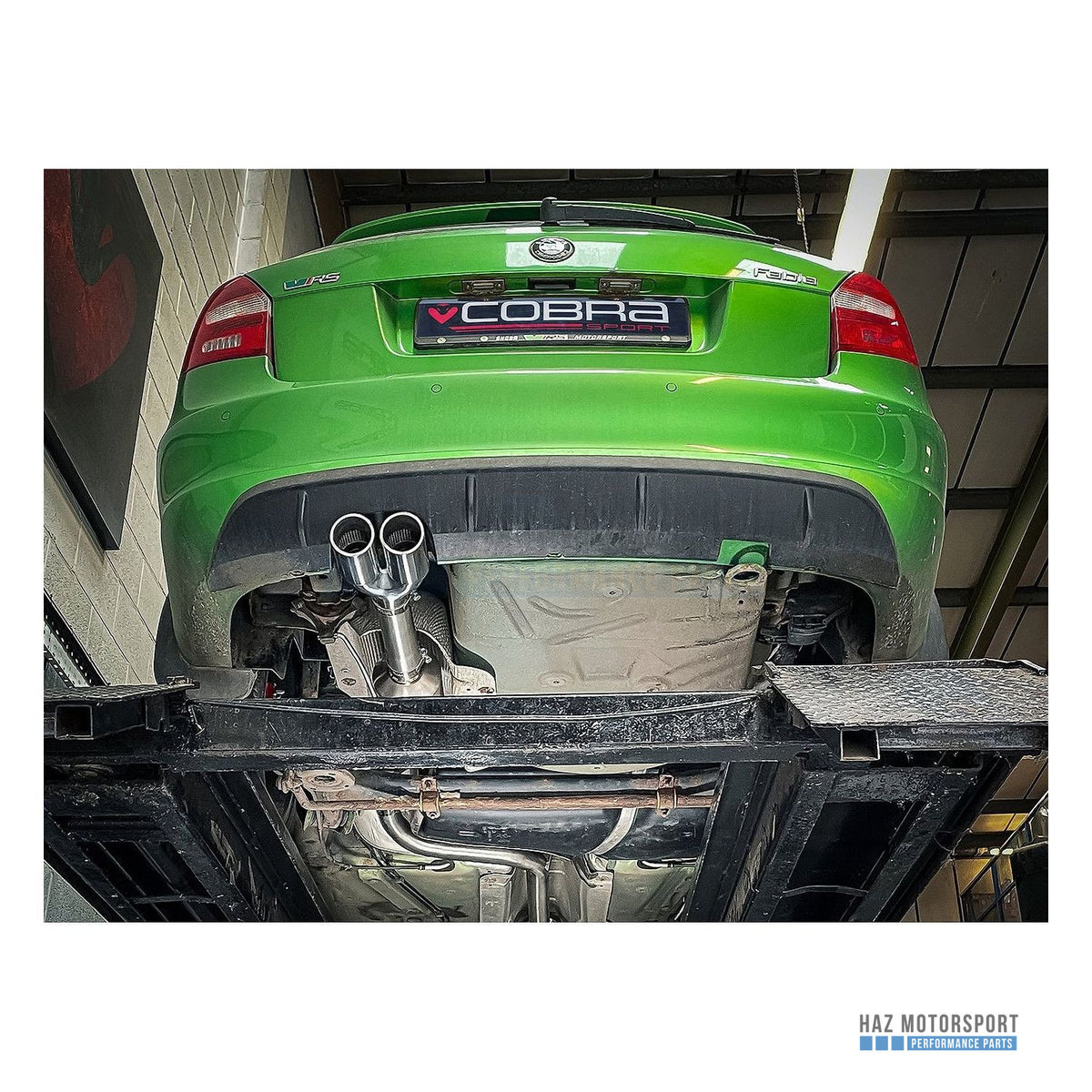 Cobra Sport Cat Back Exhaust – Skoda Fabia VRS 1.4 TSI Estate (2010–2014)