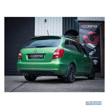 Cobra Sport Cat Back Exhaust – Skoda Fabia VRS 1.4 TSI Estate (2010–2014)