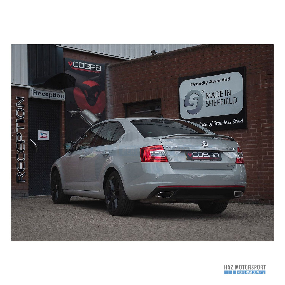 Cobra Sport Resonator Delete – Skoda Octavia vRS 2.0 TSI 5E (2013–2018)