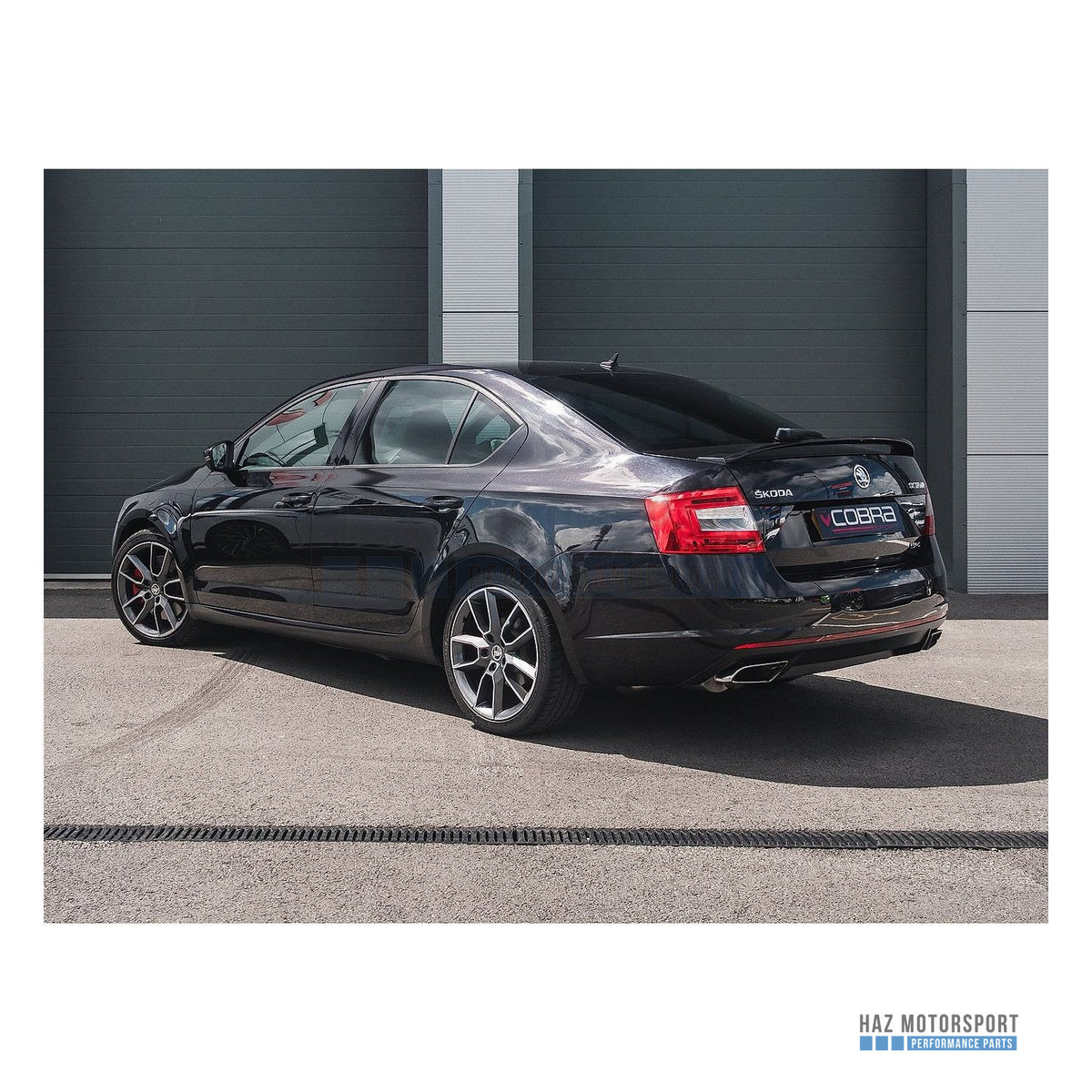 Cobra Sport Venom Cat Back Exhaust – Skoda Octavia vRS 2.0 TSI 5E (2013–2018)