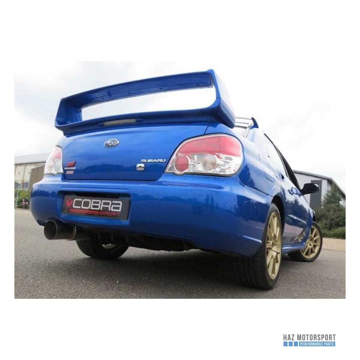 Cobra Sport Cat Back Exhaust – Subaru Impreza Sport/GL 1.6/2.0 (2006–2007)