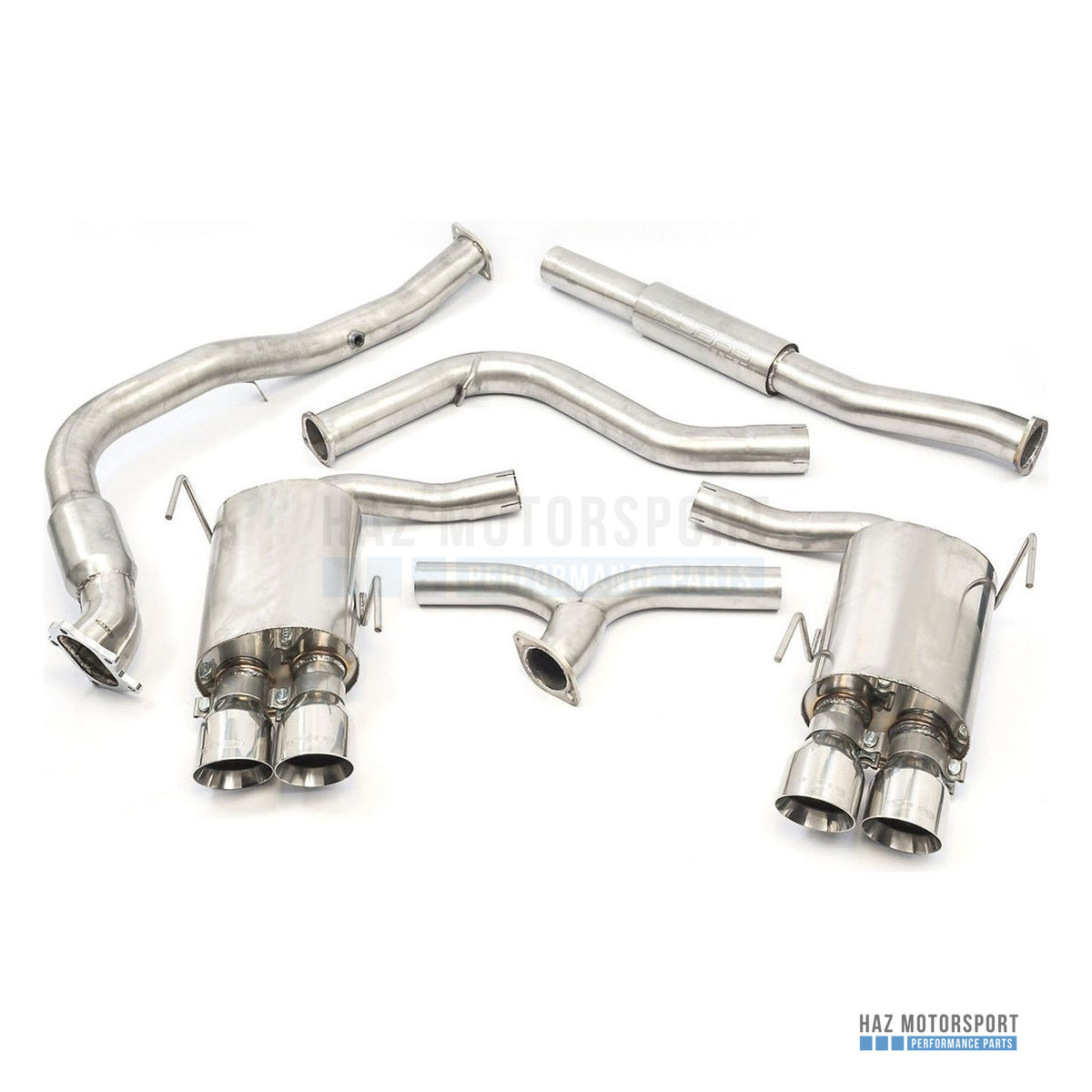 Cobra Sport Turbo Back Exhaust – Subaru Impreza WRX STI 2.5 Saloon (2010–2019)