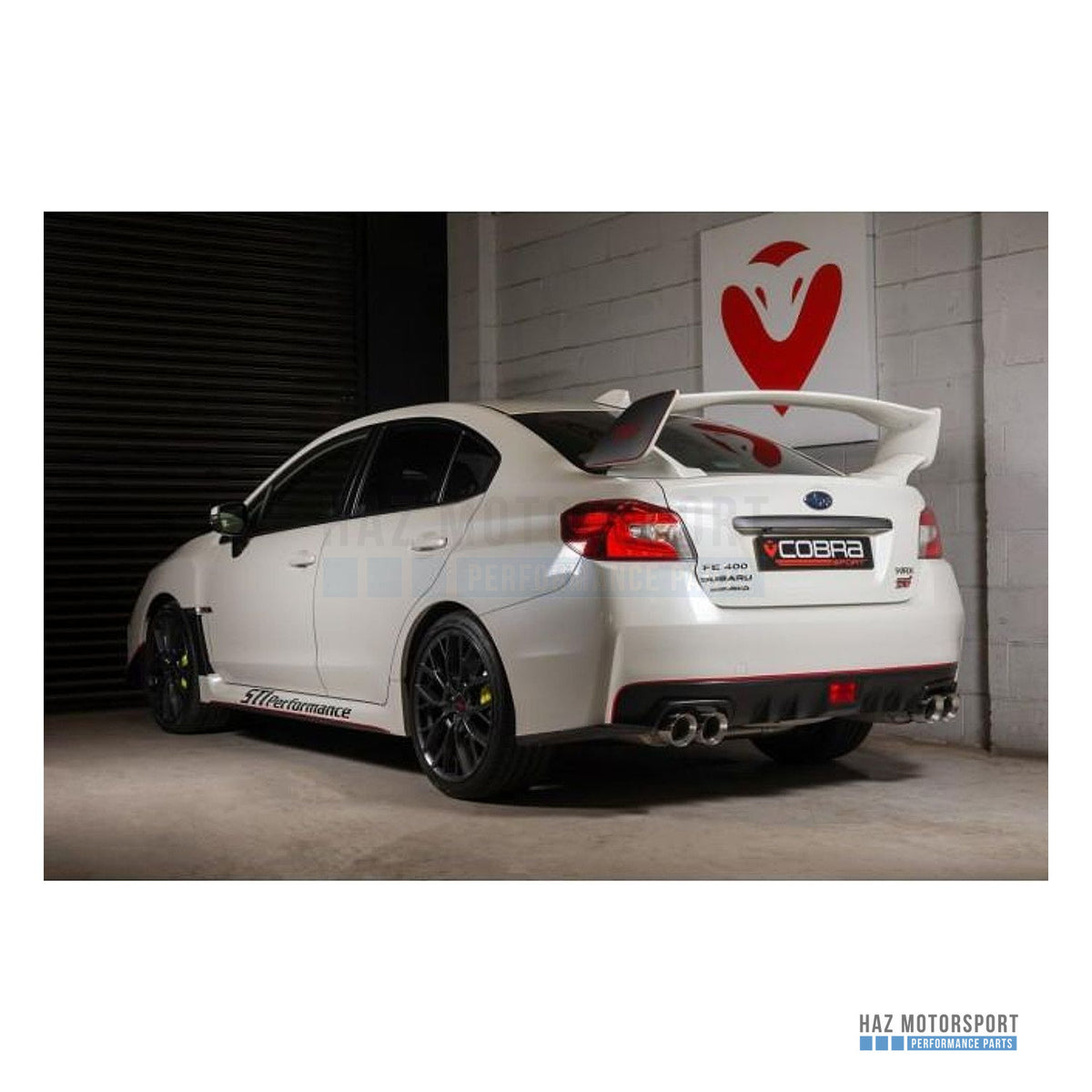 Cobra Sport Turbo Back Exhaust – Subaru Impreza WRX STI 2.5 Saloon (2010–2019)