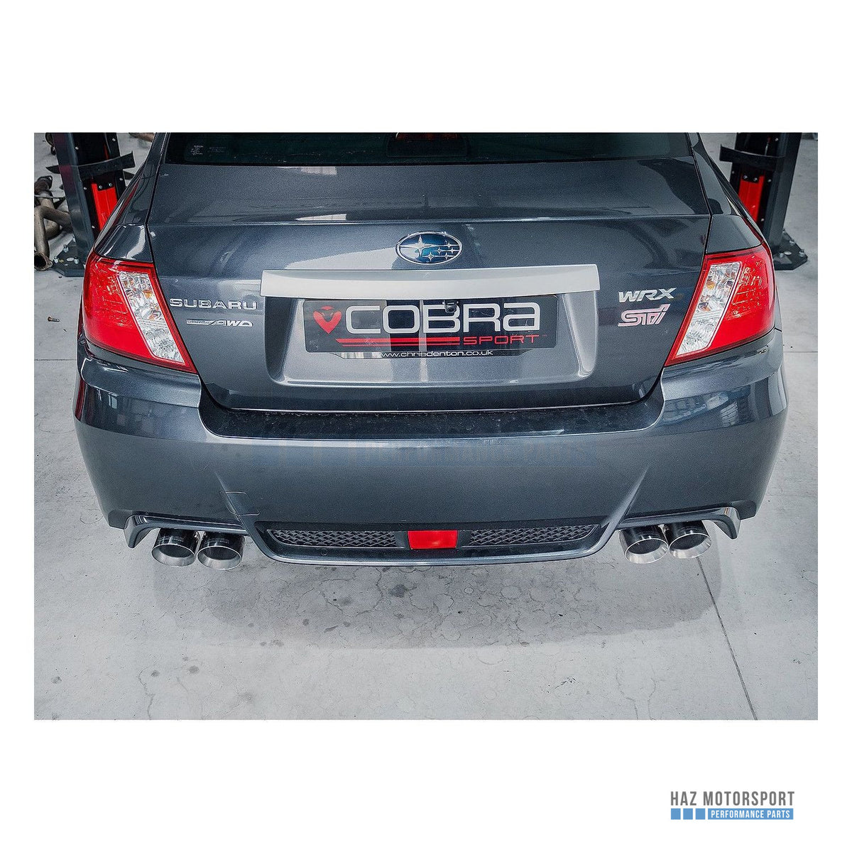 Cobra Sport Turbo Back Exhaust – Subaru Impreza WRX STI 2.5 Saloon (2010–2019)