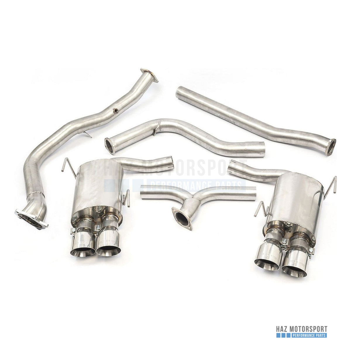 Cobra Sport Turbo Back Exhaust – Subaru Impreza WRX STI 2.5 Saloon (2010–2019)