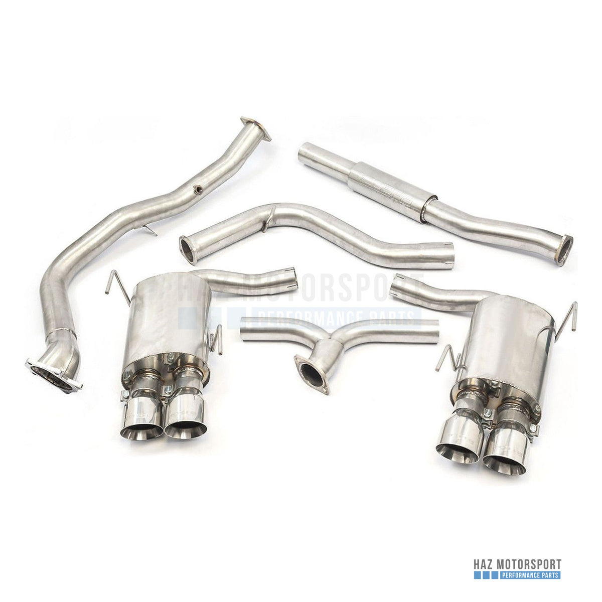 Cobra Sport Turbo Back Exhaust – Subaru Impreza WRX STI 2.5 Saloon (2010–2019)