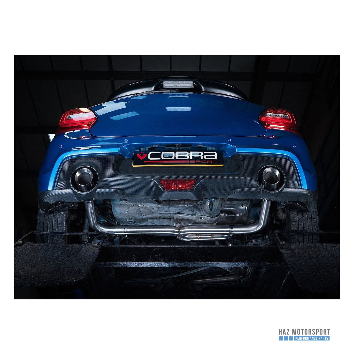 Cobra Sport Rear Axle Back Exhaust – Suzuki Swift Sport 1.4 BoosterJet ZC33S (2018 on)
