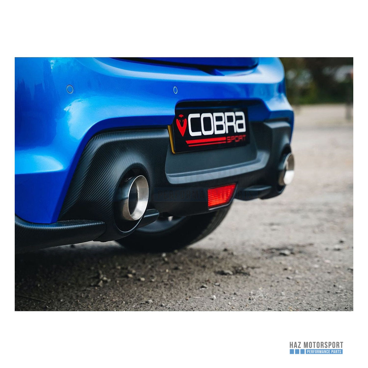 Cobra Sport Rear Axle Back Exhaust – Suzuki Swift Sport 1.4 BoosterJet ZC33S (2018 on)