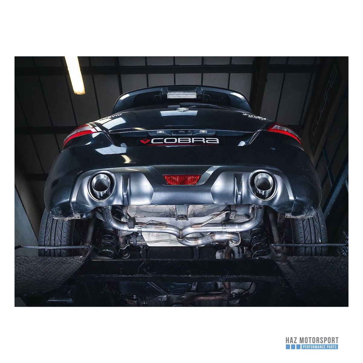 Cobra Sport Venom Rear Axle Back Exhaust – Suzuki Swift Sport 1.6 VVT ZC32S (2012–2016)