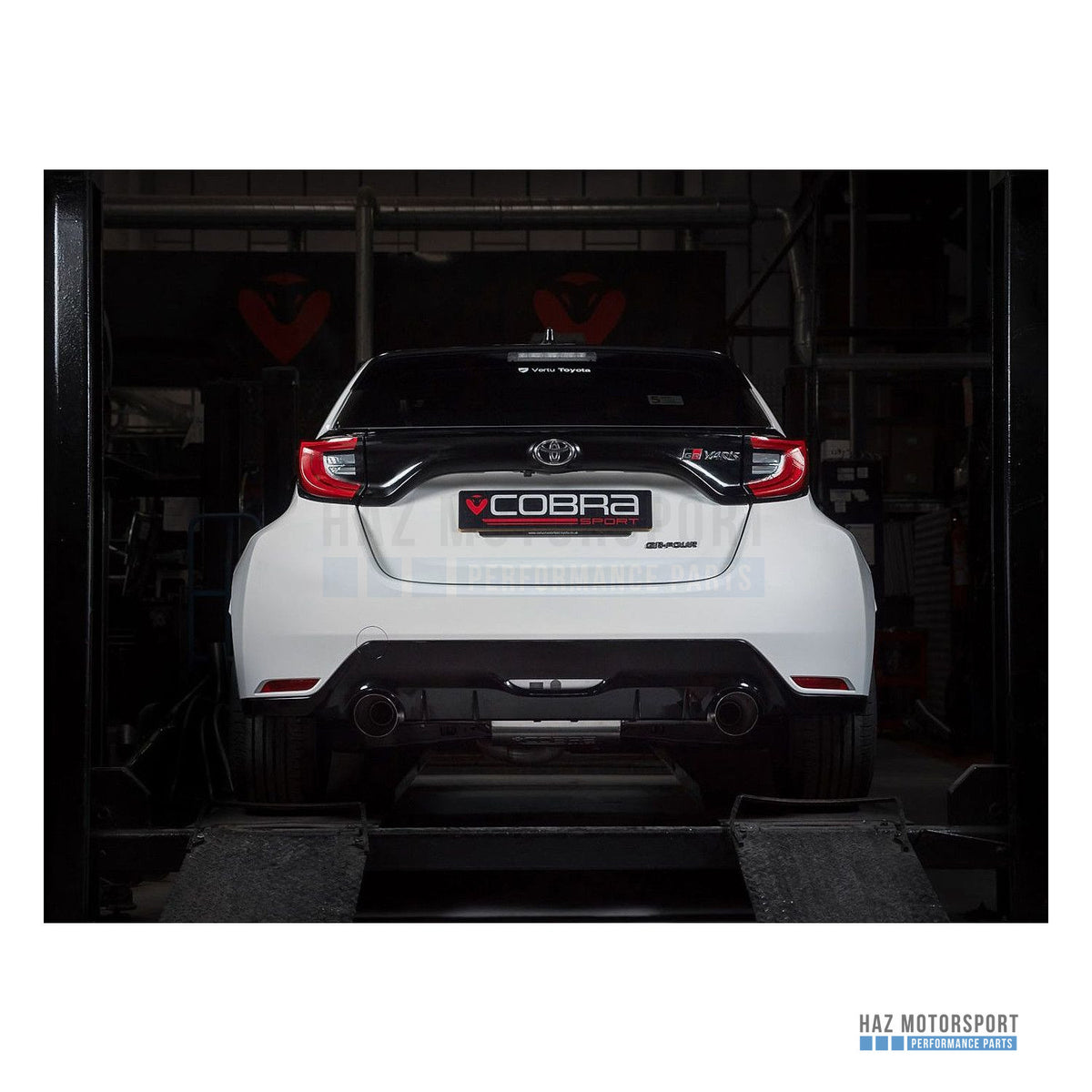 Cobra Sport Turbo Back Exhaust – Toyota GR Yaris 1.6 De-Cat (2020 on)