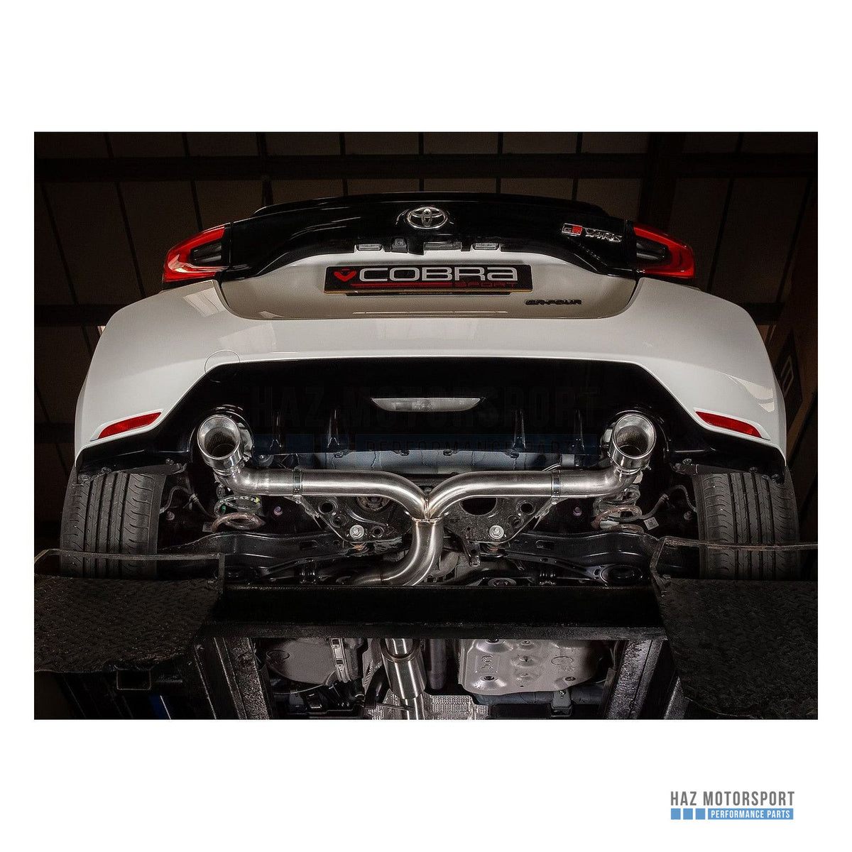 Cobra Sport Venom GPF Back Rear Box Delete Race Exhaust – Toyota GR Yaris 1.6 (2020 on)