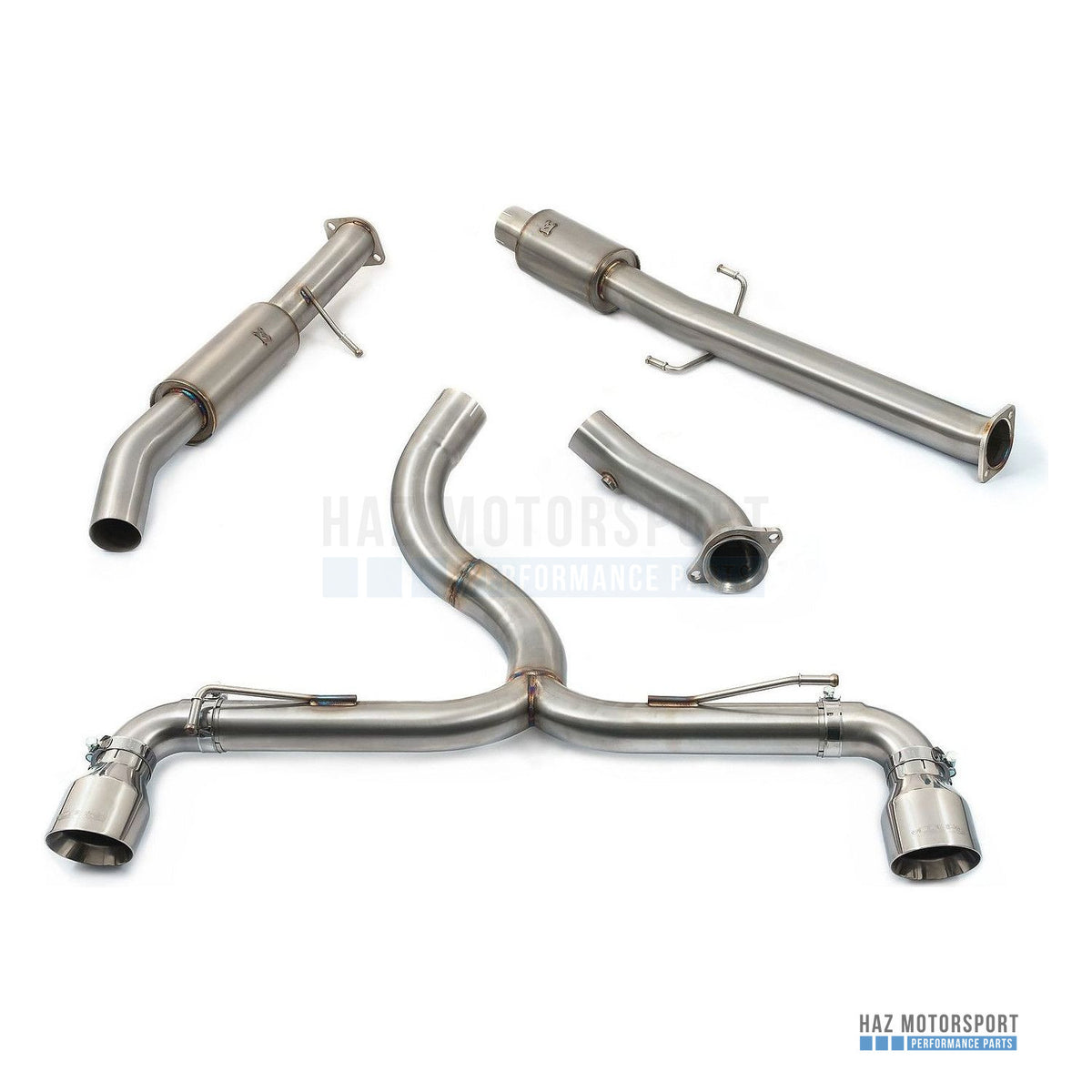 Cobra Sport Venom Cat Back Rear Box Delete – Toyota GR Yaris 1.6 (2020 on) - Cobra Sport