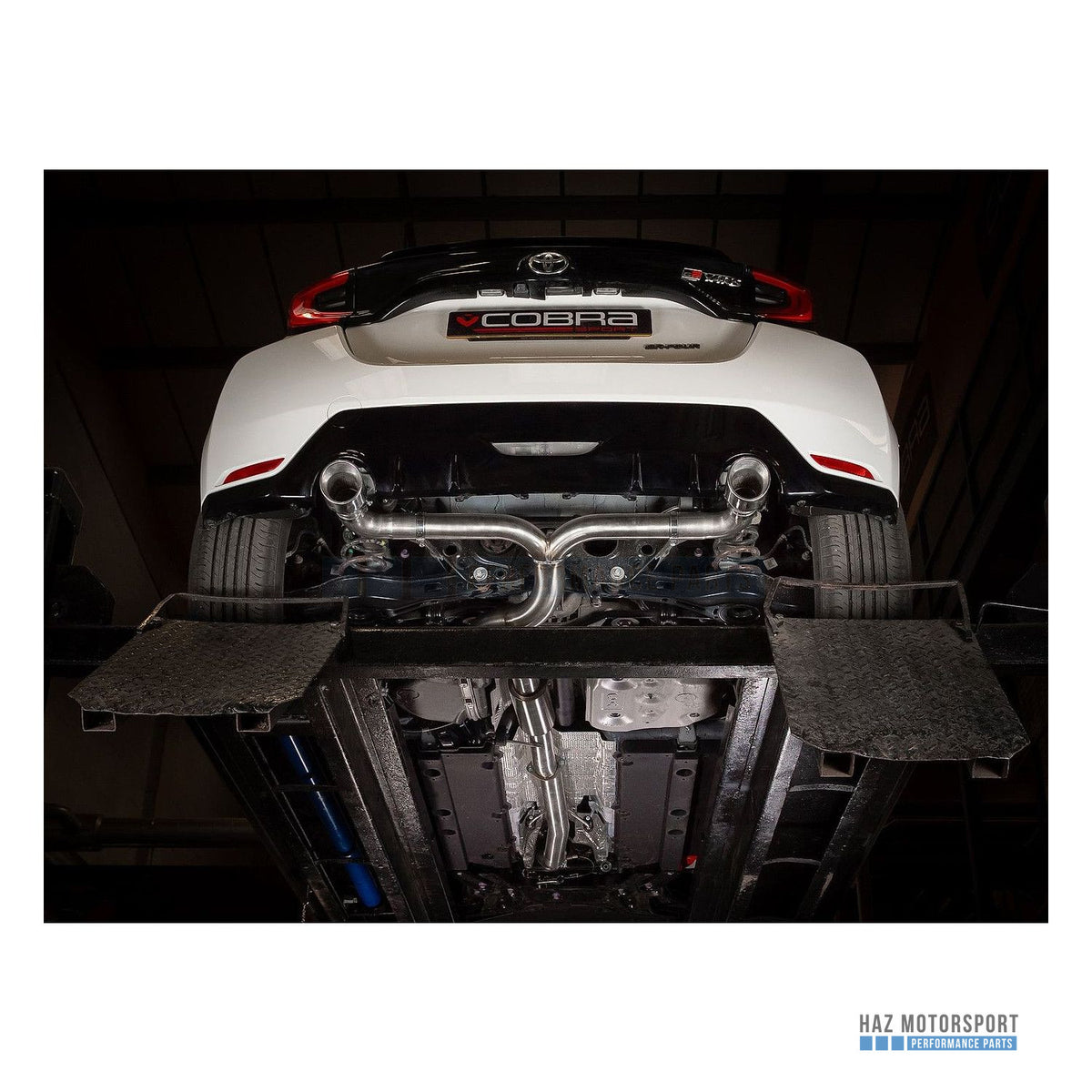 Cobra Sport Venom Cat Back Rear Box Delete – Toyota GR Yaris 1.6 (2020 on)