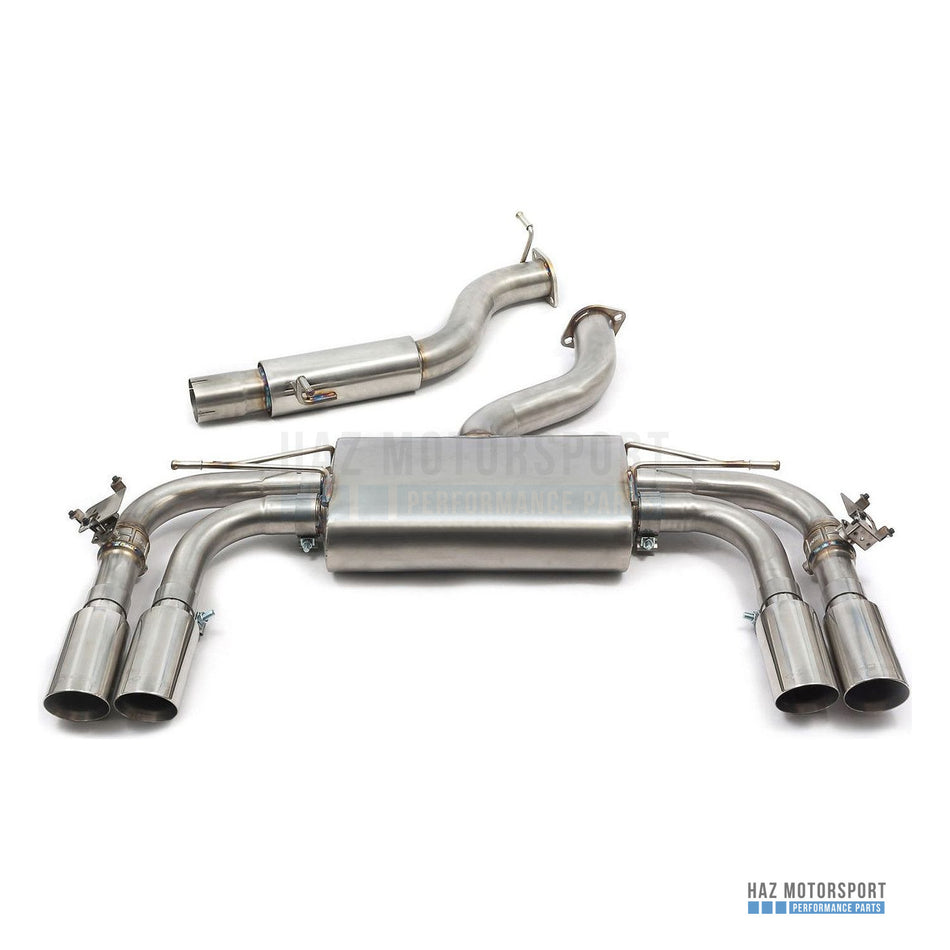Cobra Sport Valved Cat Back Exhaust – Audi S3 8V 5 Door Sportback (2013–2018) - Cobra Sport