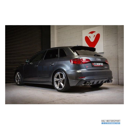 Cobra Sport Valved Turbo Back Exhaust – Audi S3 8V 5 Door Sportback (2013–2018)