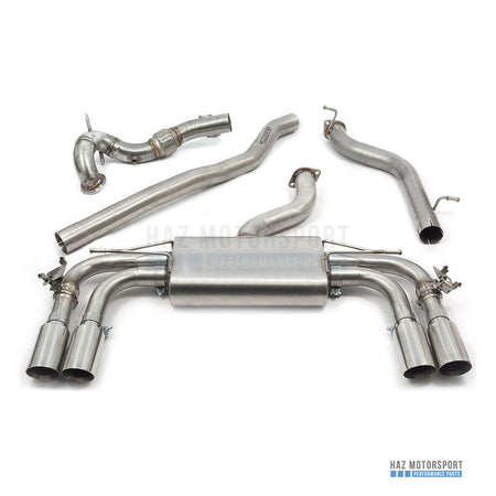 Cobra Sport Valved Turbo Back Exhaust – Audi S3 8V 5 Door Sportback (2013–2018)