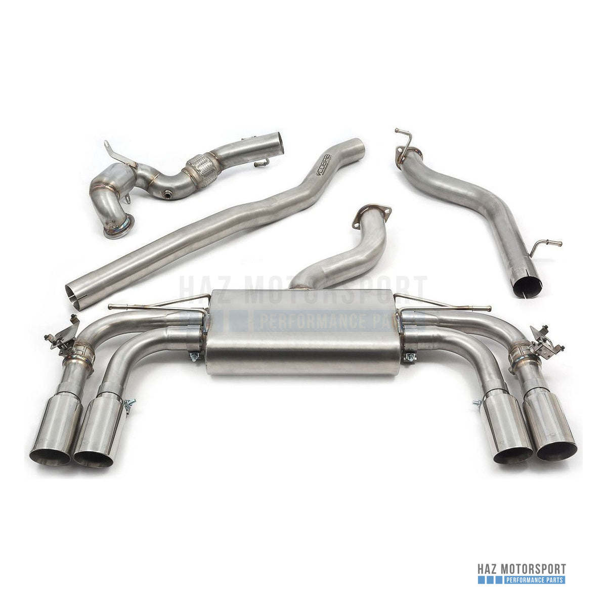 Cobra Sport Valved Turbo Back Exhaust – Audi S3 8V Saloon (2013–2018)