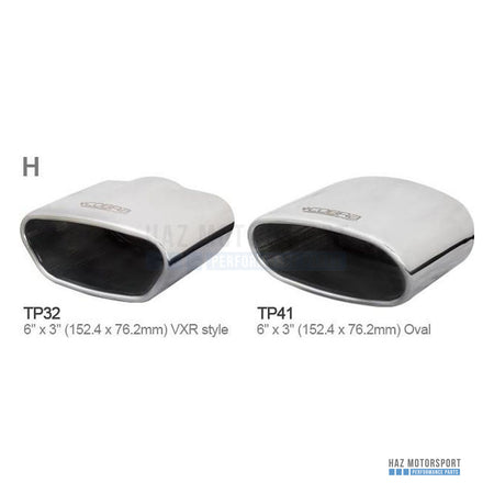 Cobra Sport 3" Turbo Back Sports System Exhaust – Vauxhall Astra H VXR (2005–2010)