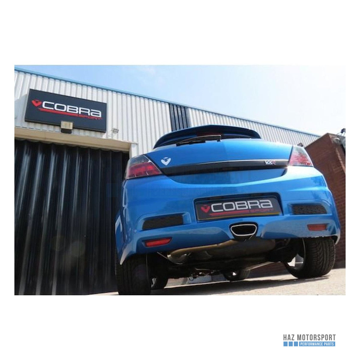 Cobra Sport 3" Turbo Back Sports System Exhaust – Vauxhall Astra H VXR (2005–2010)