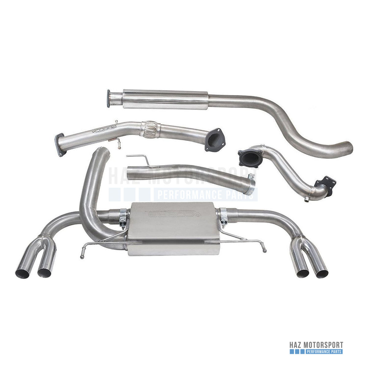 Cobra Sport Turbo Back Exhaust – Vauxhall Astra J VXR (2012–2019)