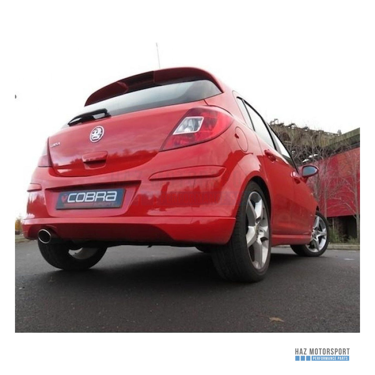 Cobra Sport Turbo Back Exhaust – Vauxhall Corsa D 1.6 SRI (2007–2009)