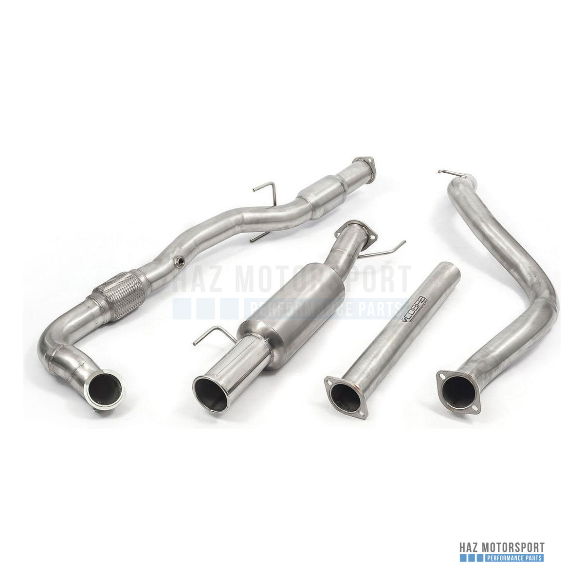 Cobra Sport Turbo Back Exhaust – Vauxhall Corsa D 1.6 SRI (2007–2009)