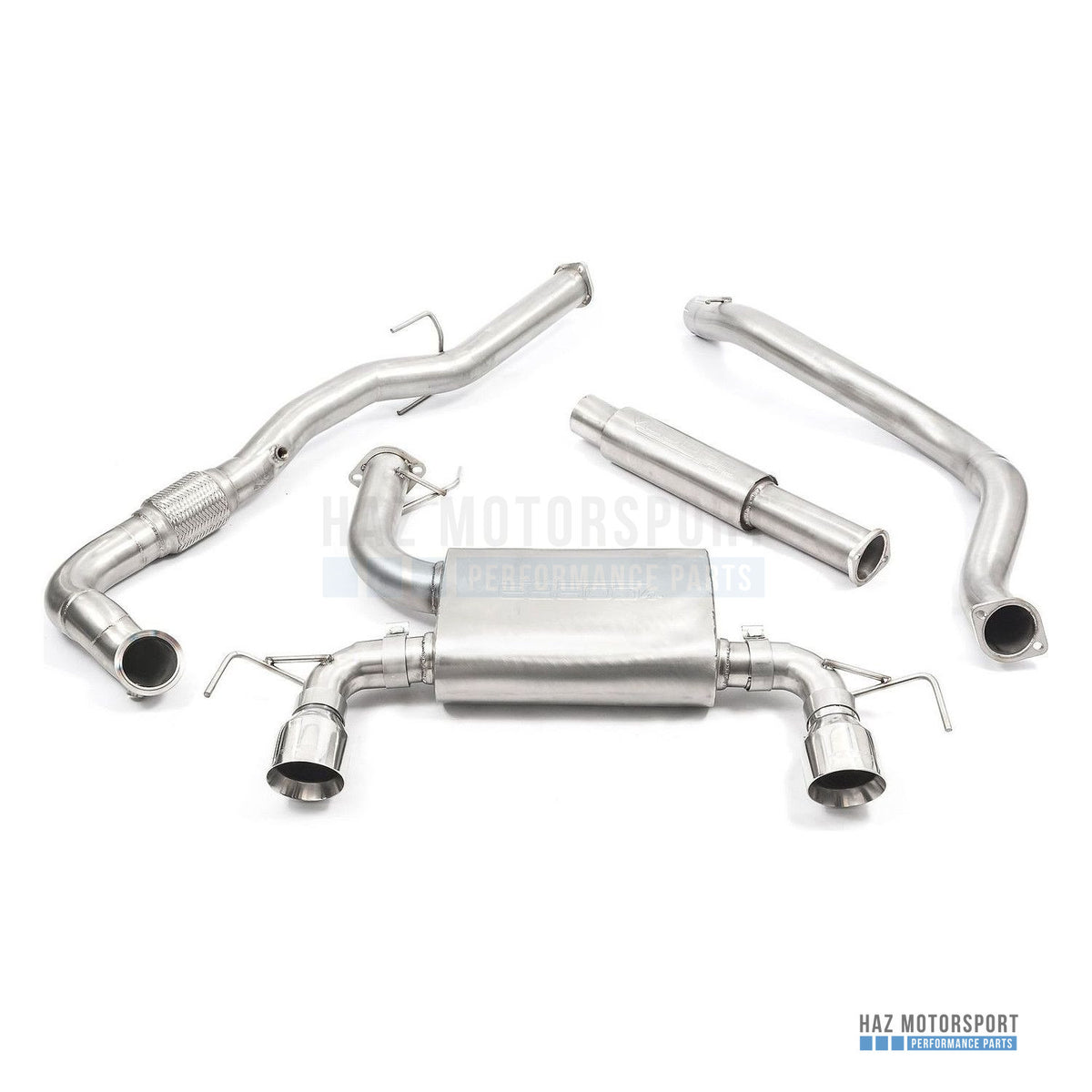 Cobra Sport Turbo Back Exhaust – Vauxhall Corsa D VXR Nurburgring (2007–2009)