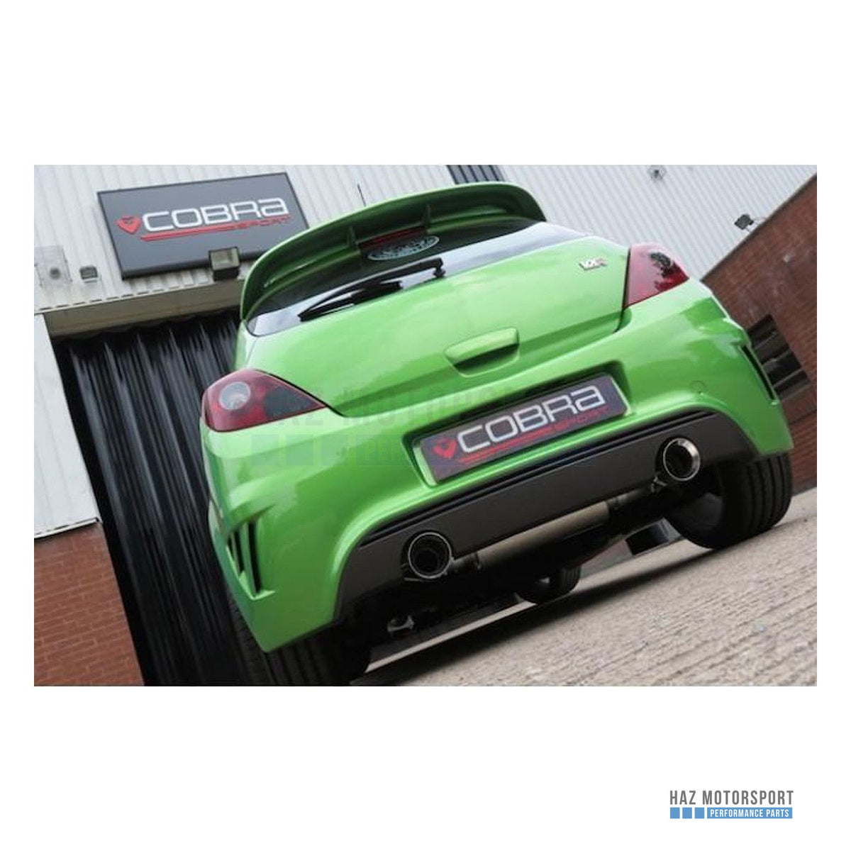 Cobra Sport Turbo Back Exhaust – Vauxhall Corsa D VXR Nurburgring (2010–2014)