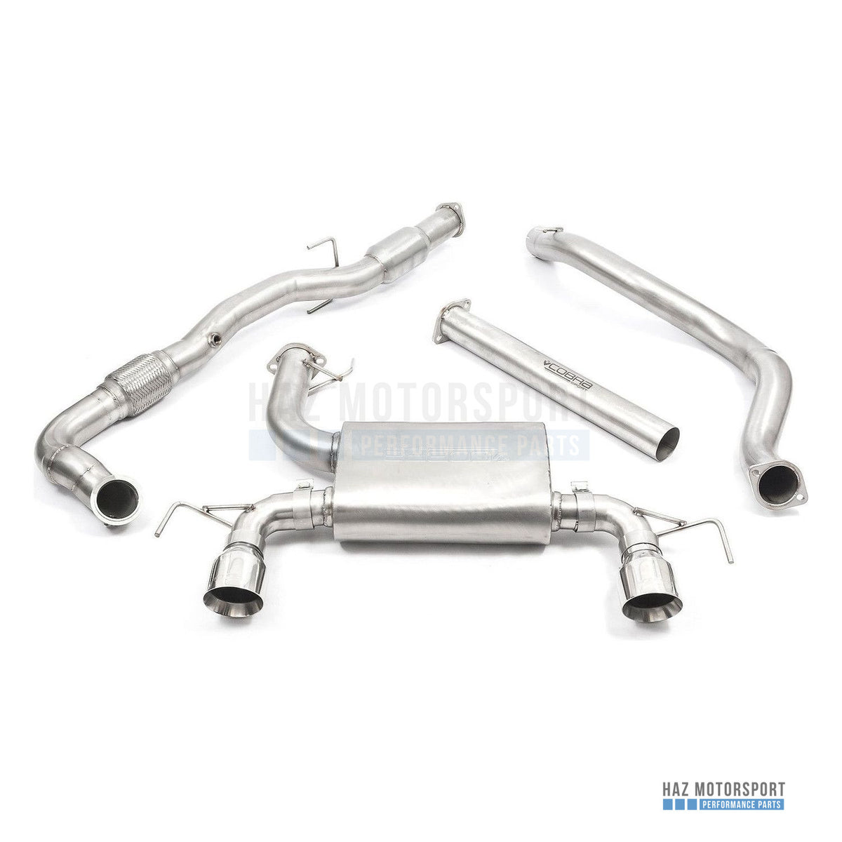 Cobra Sport Turbo Back Exhaust – Vauxhall Corsa D VXR Nurburgring (2010–2014)