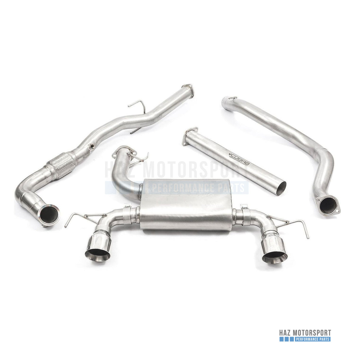 Cobra Sport Turbo Back Exhaust – Vauxhall Corsa D VXR Nurburgring (2010–2014)
