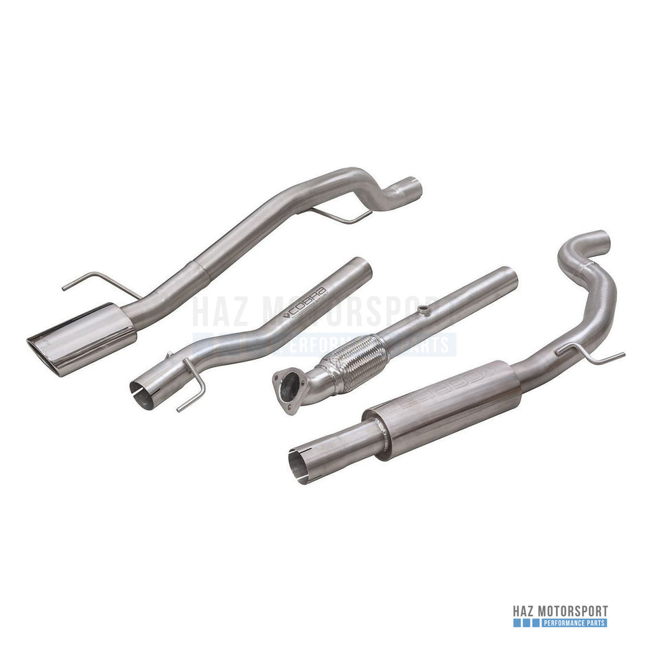 Cobra Sport Venom Box Delete Race Cat Back Exhaust – Vauxhall Corsa E 1.4 Turbo (2015–2019) - Cobra Sport