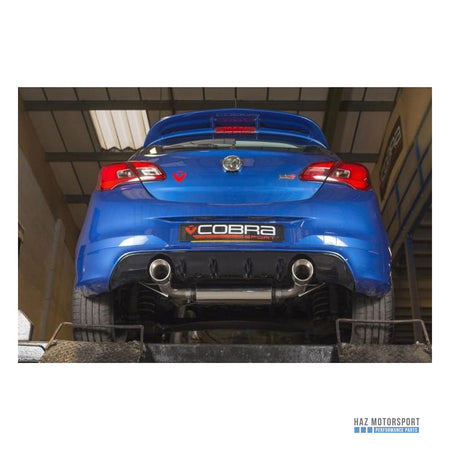 Cobra Sport Centre & Rear Exhaust – Vauxhall Corsa E VXR (2015–2018)