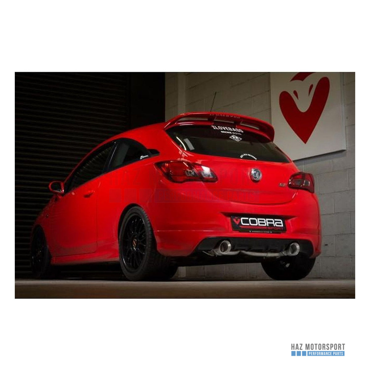 Cobra Sport Venom Box Delete Race Exhaust – Vauxhall Corsa E VXR (2015–2018)