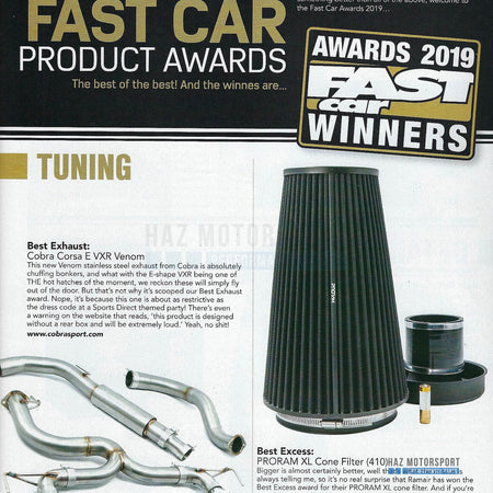 Cobra Sport Venom Box Delete Race Exhaust – Vauxhall Corsa E VXR (2015–2018)