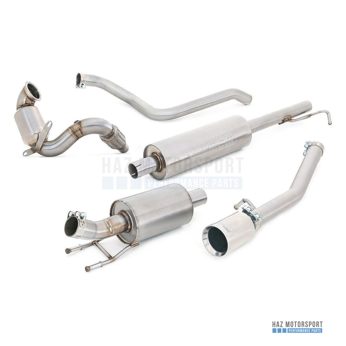 Cobra Sport Turbo Back Exhaust – VW up! TSI/GTI (2018 on) - Cobra Sport