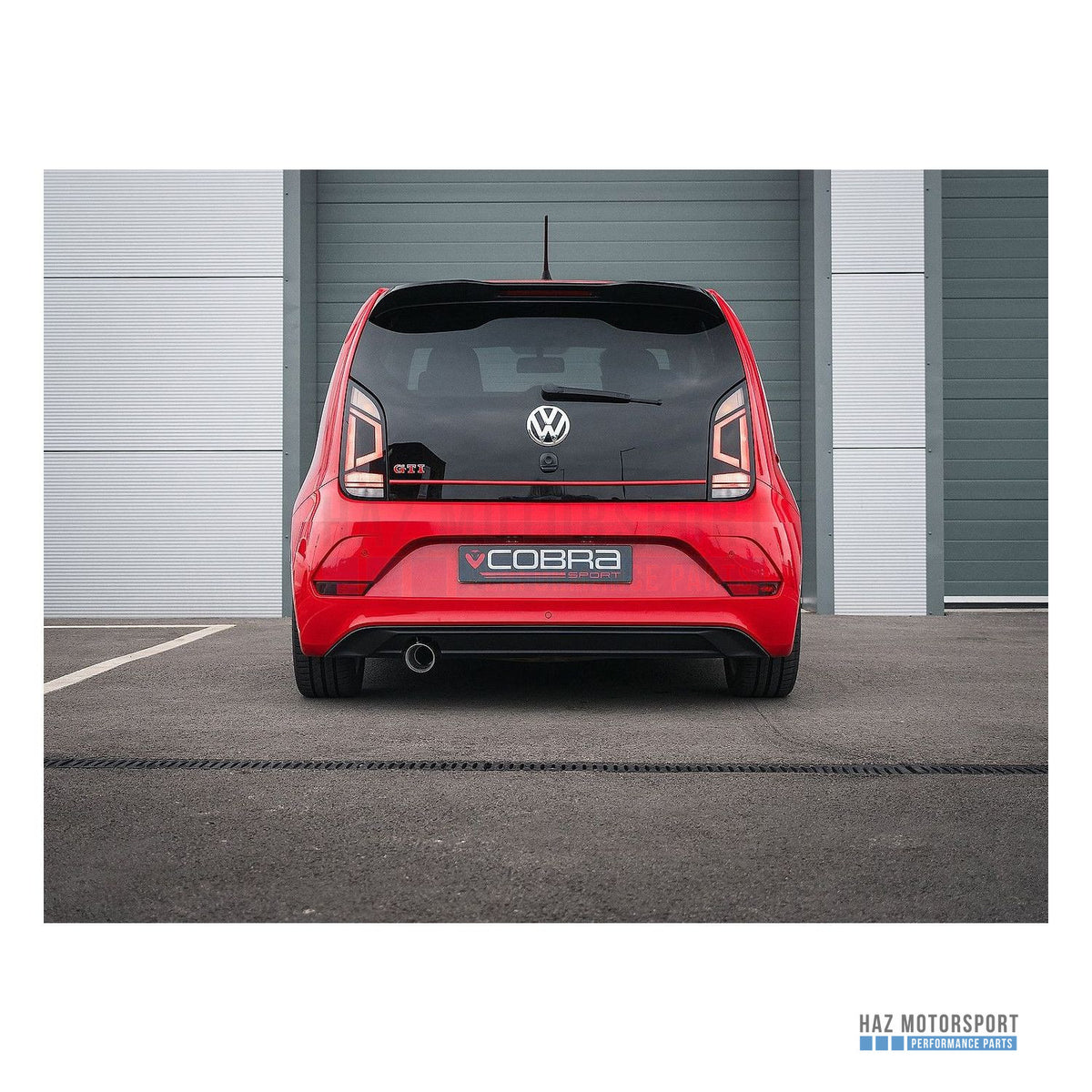 Cobra Sport Turbo Back Exhaust – VW up! TSI/GTI (2018 on)