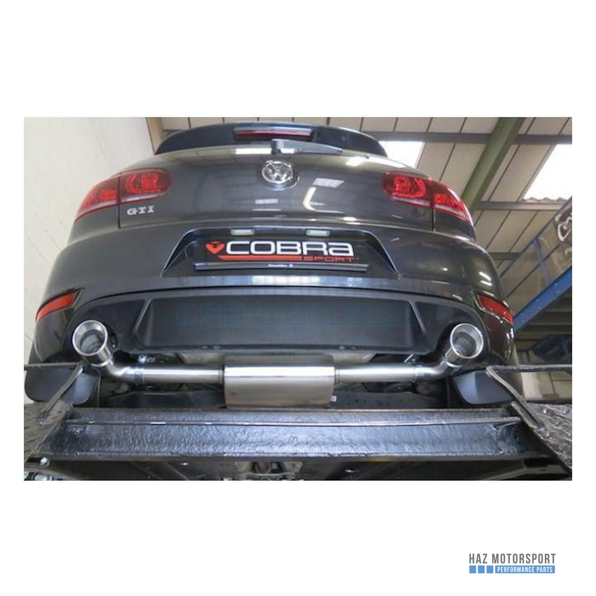 Cobra Sport Turbo Back Exhaust – VW Golf GTI Mk6 2.0 TSI 5K (2009–2012)