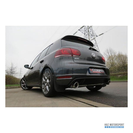 Cobra Sport Turbo Back Exhaust – VW Golf GTI Mk6 2.0 TSI 5K (2009–2012)