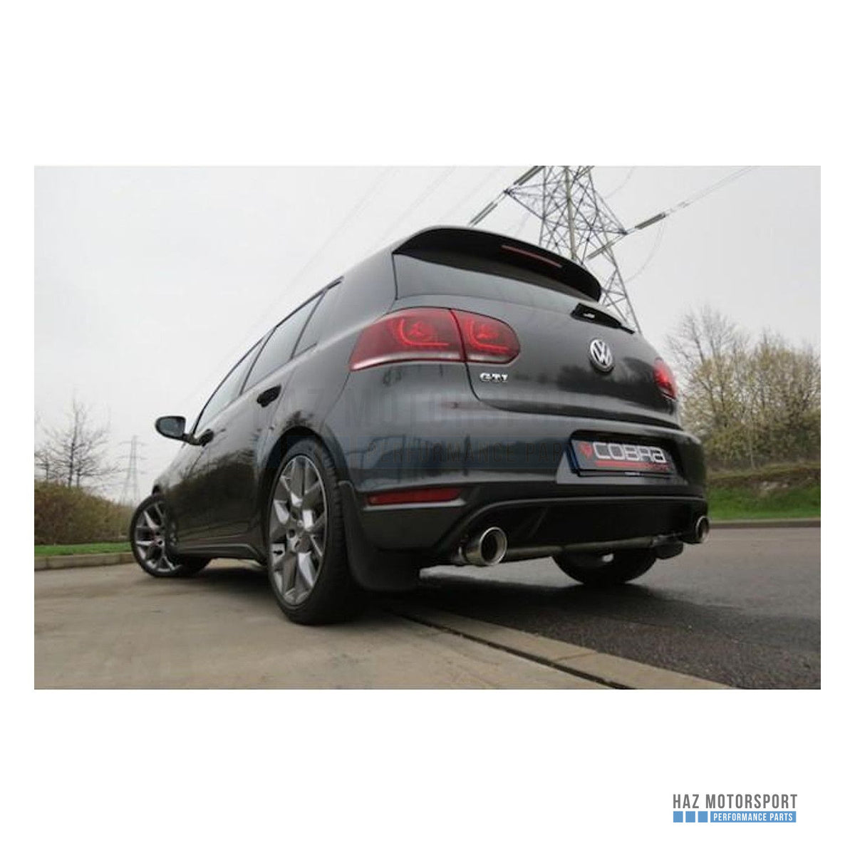 Cobra Sport Venom Box Delete Race Turbo Back Exhaust – VW Golf GTI Mk6 2.0 TSI 5K (2009–2012)