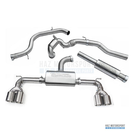 Cobra Sport Quad Exit Turbo Back Golf R Style Exhaust – VW Golf GTI Mk7 2.0 TSI 5G (2012–2017) - Cobra Sport