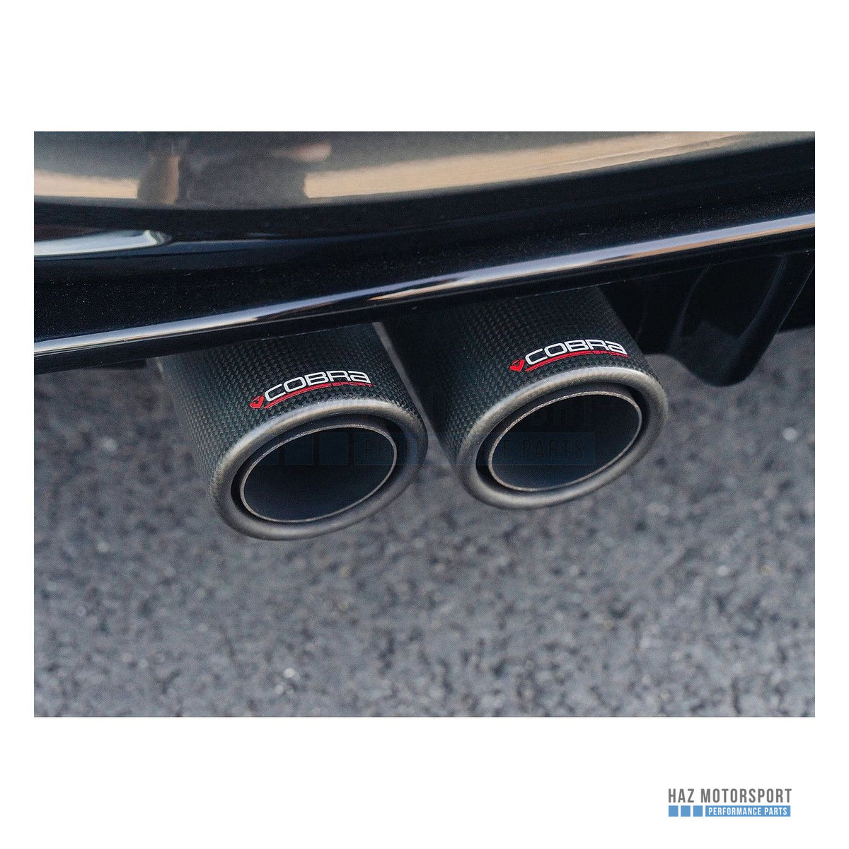 Cobra Sport Quad Exit Turbo Back Golf R Style Exhaust – VW Golf GTI Mk7 2.0 TSI 5G (2012–2017)
